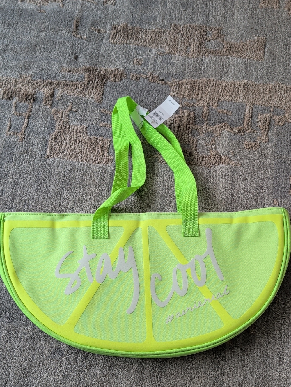 NWT Stay Cool Neon Lime Tote Bag aerie
